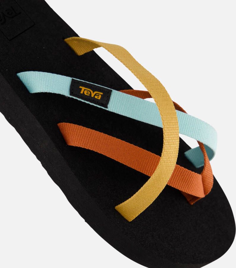 Teva Olowahu Slippers oranje Textiel