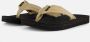 Teva M REFLIP CANVAS Heren Slippers Zwart Beige - Thumbnail 6