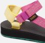 Teva sandalen roze geel groen Meisjes Textiel Meerkleurig 29 30 - Thumbnail 7