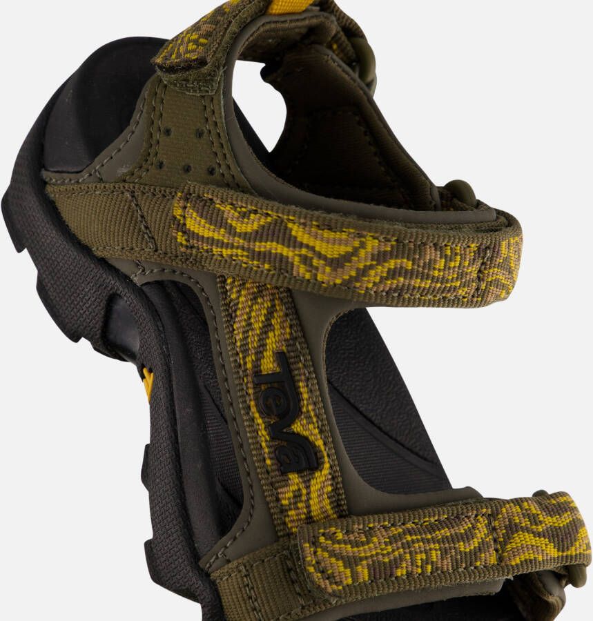 Teva Tanza Sandalen groen Textiel
