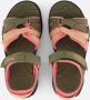 Teva Tirra sandalen olijfroen zalm Groen Meisjes Textiel Meerkleurig 38 39 - Thumbnail 19