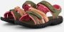 Teva Tirra sandalen olijfroen zalm Groen Meisjes Textiel Meerkleurig 38 39 - Thumbnail 24