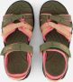 Teva Tirra sandalen olijfroen zalm Groen Meisjes Textiel Meerkleurig 38 39 - Thumbnail 25