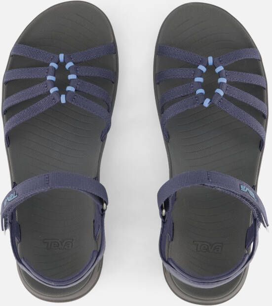 Teva Tirra Traveler Sandalen blauw Textiel