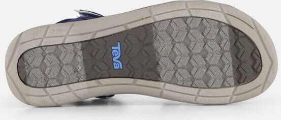 Teva Tirra Traveler Sandalen blauw Textiel