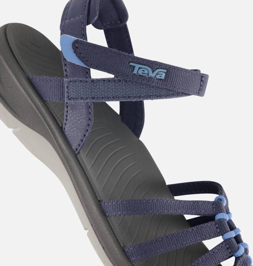 Teva Tirra Traveler Sandalen blauw Textiel