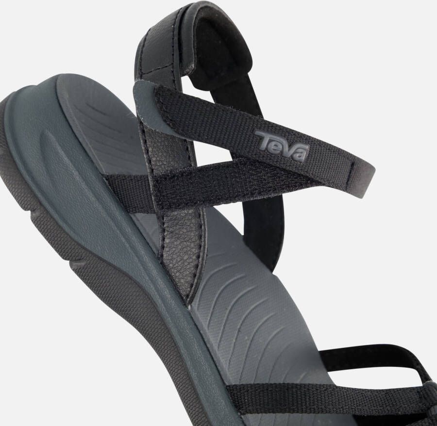 Teva Tirra Traveler Sandalen zwart Textiel
