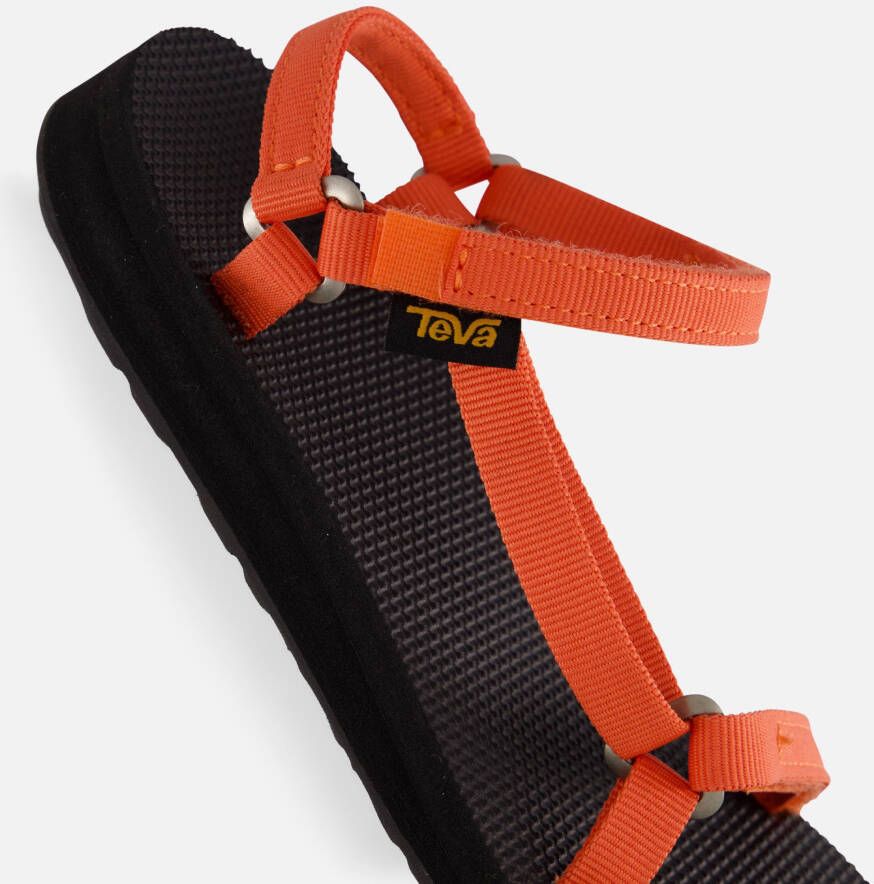 Teva Universal Slim Sandalen oranje Textiel