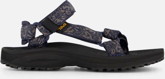 Teva Winsted Sandalen blauw Textiel