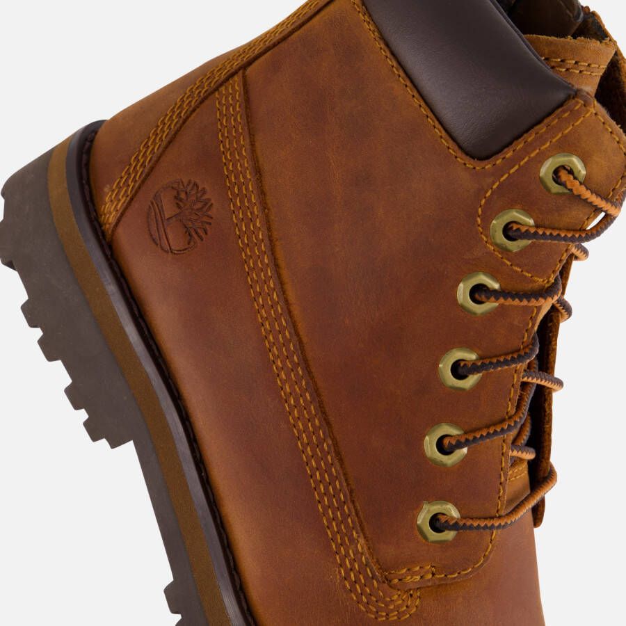 Timberland Courma Kid Traditional 6 Inch Veterboots Laarzen Met Veters Cognac - Foto 14