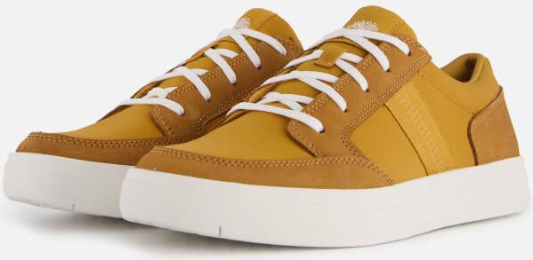 Timberland Davis Square Sneakers geel Textiel