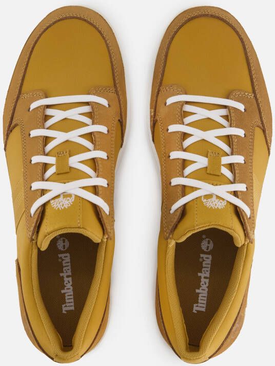 Timberland Davis Square Sneakers geel Textiel