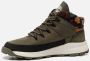 Timberland Brooklyn nubuck veterboots donkergroen - Thumbnail 8