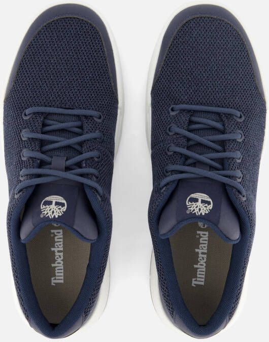 Timberland Maple Grove Sneakers blauw Leer