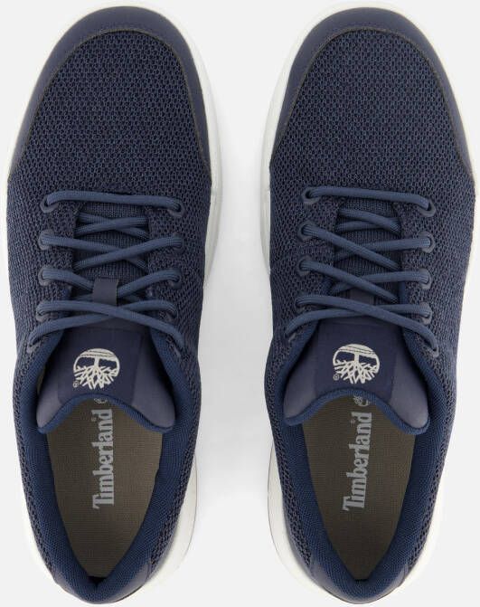 Timberland Maple Grove Sneakers blauw Leer