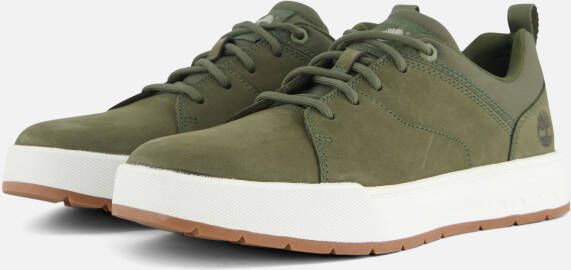 Timberland Maple Grove Sneakers groen Leer