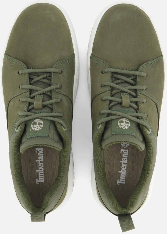 Timberland Maple Grove Sneakers groen Leer