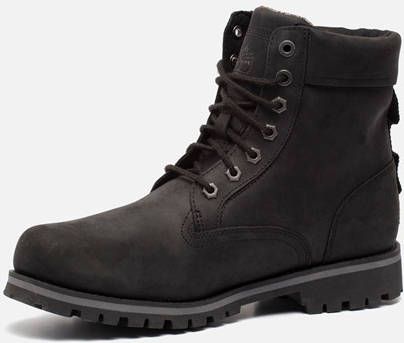 Timberland Rugged veterboots zwart Nubuck