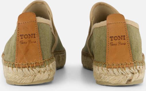 Toni Pons Dallas Espadriles groen Canvas
