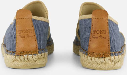 Toni Pons Dallas Espadrilles blauw Canvas