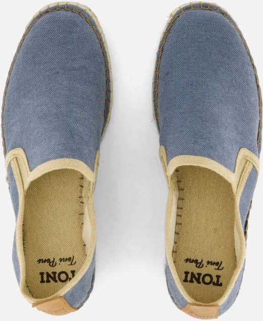 Toni Pons Dallas Espadrilles blauw Canvas