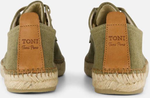 Toni Pons Dixon Espadrilles groen Canvas