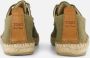 Toni Pons Dixon Heren Espadrilles Caqui | Groen | Textiel - Thumbnail 4
