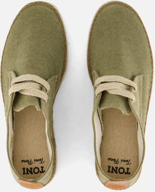 Toni Pons Dixon Espadrilles groen Canvas