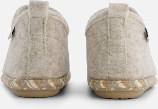 Toni Pons Duna Pantoffels beige Textiel