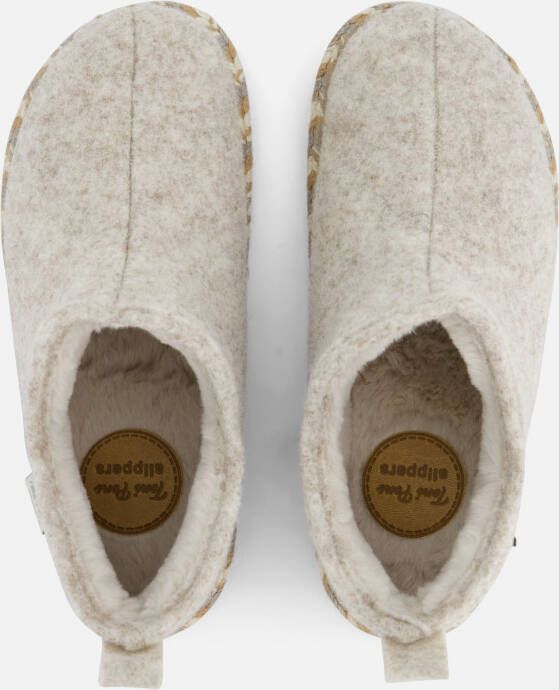Toni Pons Duna Pantoffels beige Textiel