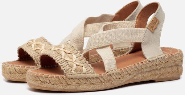 Toni Pons Eider Espadrilles beige Textiel