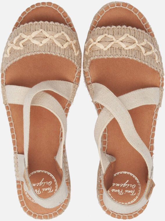 Toni Pons Eider Espadrilles beige Textiel