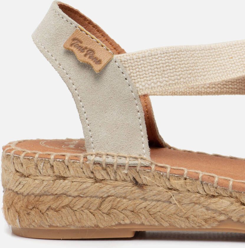 Toni Pons Eider Espadrilles beige Textiel