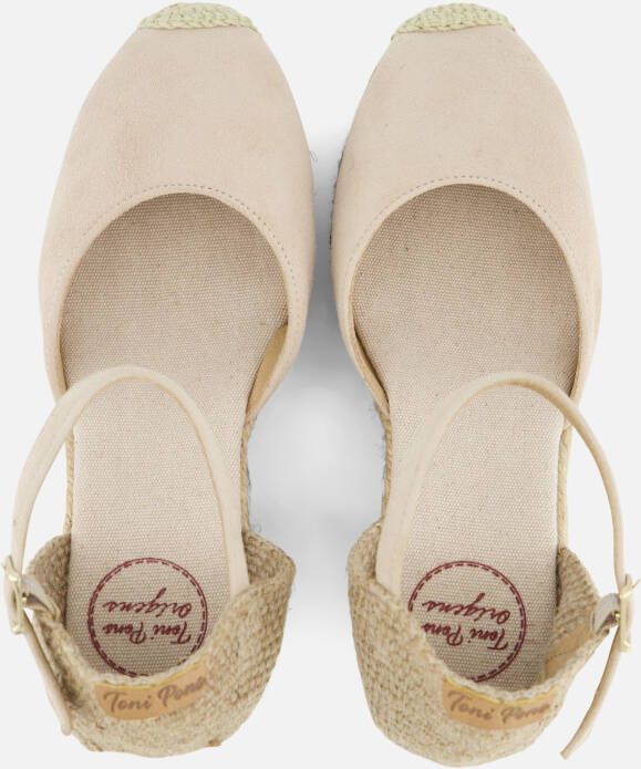 Toni Pons Espadrille Lloret Sandalen beige Textiel