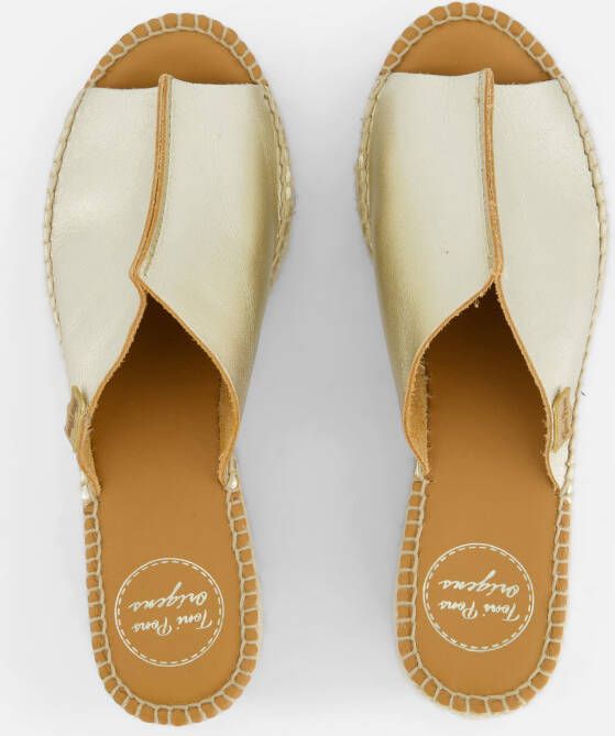 Toni Pons Ivonne Espadrilles goud Leer