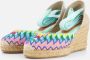 Toni Pons Lolita Dames Espadrilles Rainbow Multi Canvas LOLITArainbow - Thumbnail 10