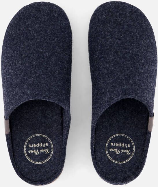 Toni Pons Pantoffels Mona blauw Vilt