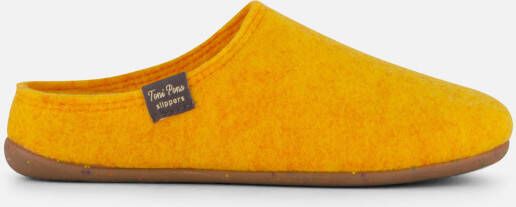 Toni Pons Pantoffels Mona geel Vilt