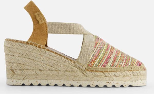 Toni Pons Terra Espadrilles beige Textiel