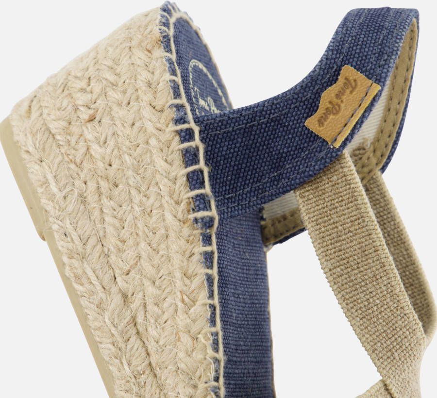 Toni Pons Terra Espadrilles denim Textiel