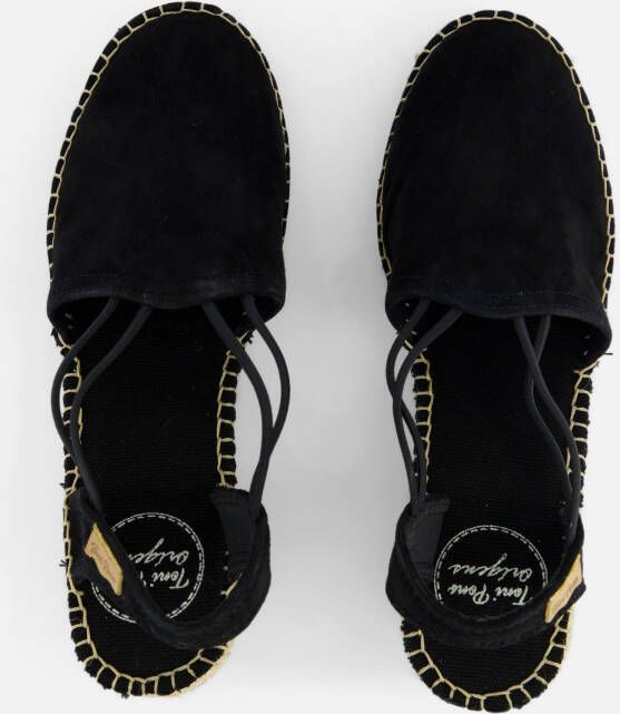 Toni Pons Tremp Espadrilles zwart Suede
