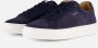 Van Lier Barossa suède sneakers donkerblauw - Thumbnail 7