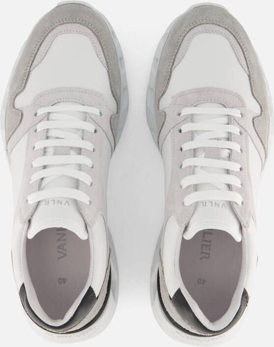 Van Lier Ovada Sneakers wit Leer