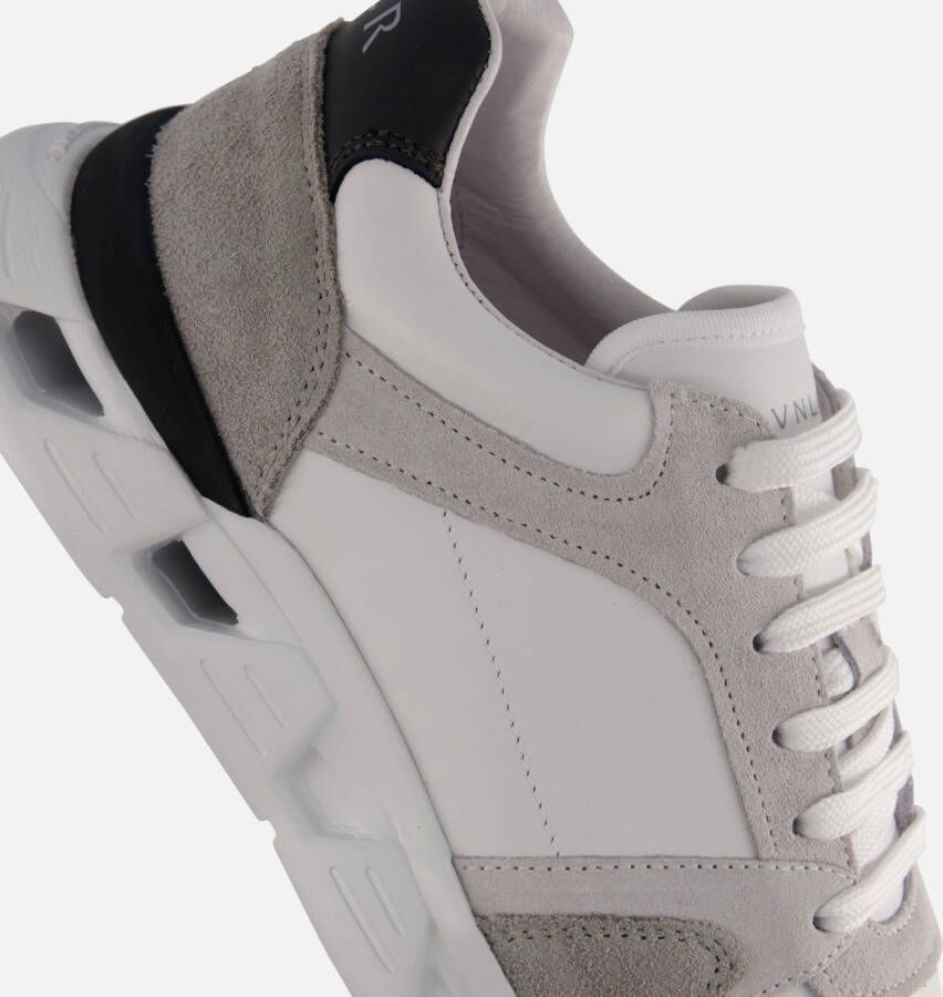 Van Lier Ovada Sneakers wit Leer