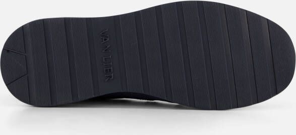 Van Lier Positano Sneakers blauw Leer