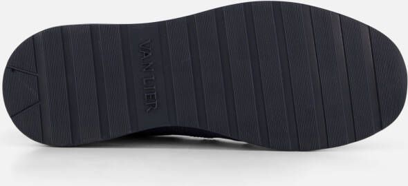 Van Lier Positano Sneakers blauw Leer