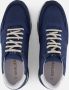 Van Lier Positano Sneakers blauw Nubuck - Thumbnail 4