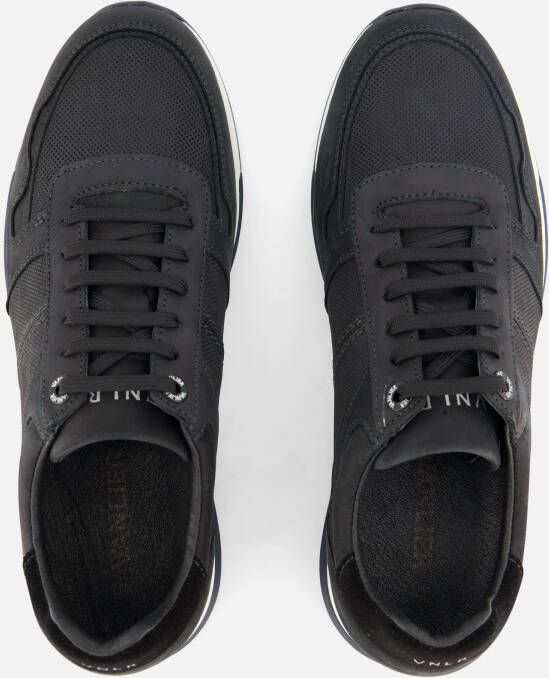 Van Lier Positano Sneakers zwart Leer