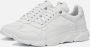 Van Lier Rock chunky leren sneakers wit - Thumbnail 2