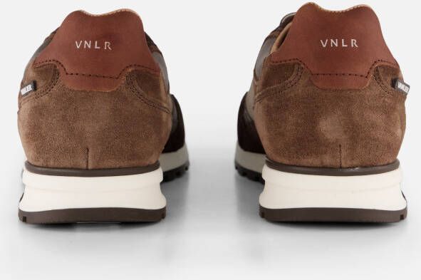 Van Lier Sneakers bruin Suede